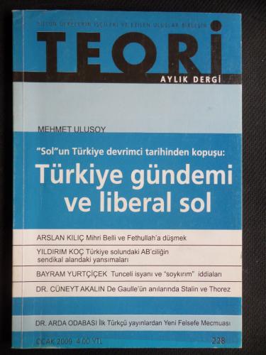 Teori Aylık Dergi 2009 / 228