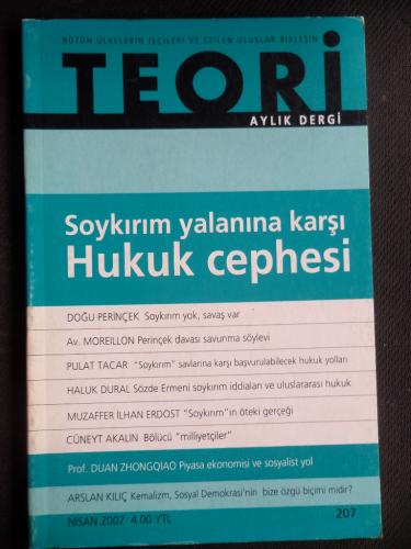 Teori Aylık Dergi 2007 / 207