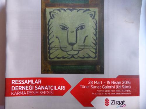Ressamlar Derneği Sanatçıları Resim Sergisi 28 Mart - 15 Nisan 2016