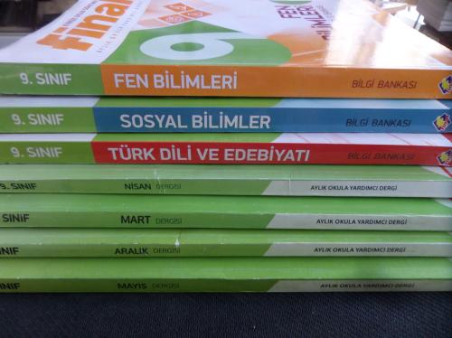 9. Sınıf Aylık Okula Yardımcı Dergi / 7 Adet