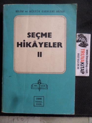 Seçme Hikayeler II Ömer Seyfettin