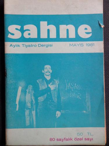 Sahne Aylık Tiyatro Dergisi 1981 / Mayıs