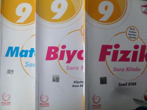 9. Sınıf Okula Yardımcı Sınavlara Hazırlık Kitapları / 3 Adet