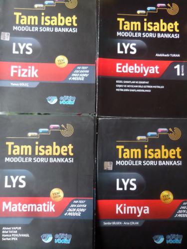 LYS Tam İsabet Modüler Soru Bankası / 4 Set