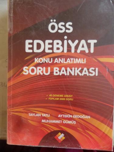 ÖSS Edebiyat Konu Anlatımlı Soru Bankası