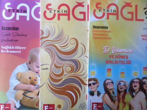 Etkin Sağlık Dergisi 2023 / 58-59-60 (3 Adet)