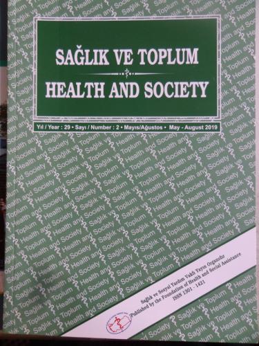 Sağlık ve Toplum 2019 / 29