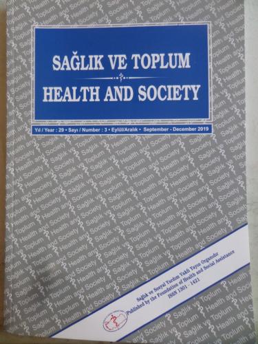 Sağlık ve Toplum 2019 / 29