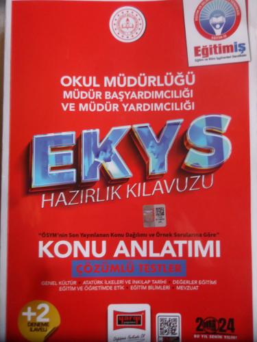 EKYS Hazırlık Kılavuzu Konu Anlatımı Çözümlü Testler (İkinci El)