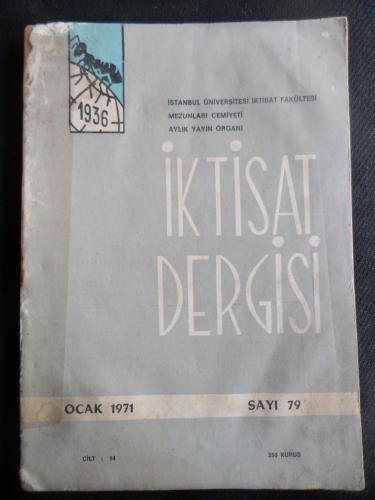 İktisat Dergisi 1971 / 79