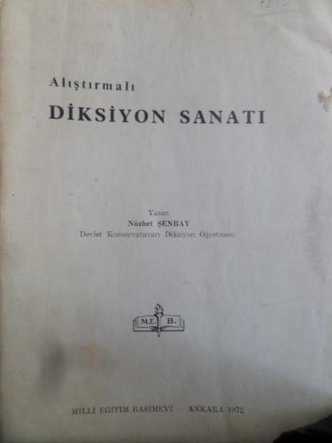 Alıştırmalı Diksiyon Sanatı