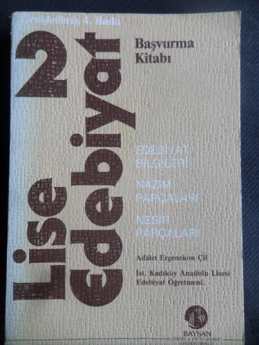 Lise 2 Edebiyat Başvuru Kitabı