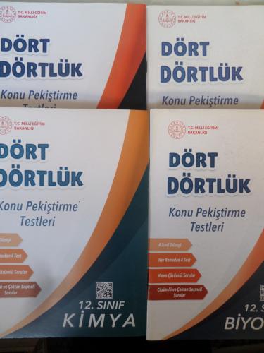 12. Sınıf Dört Dörtlük Konu Pekiştirme Testleri / 4 Adet