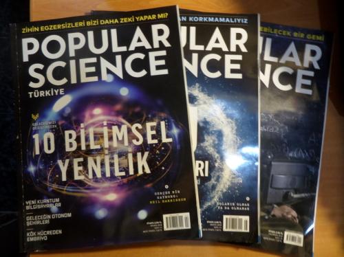 Popular Scıence 2018 / 72-73-74 (3 Dergi)