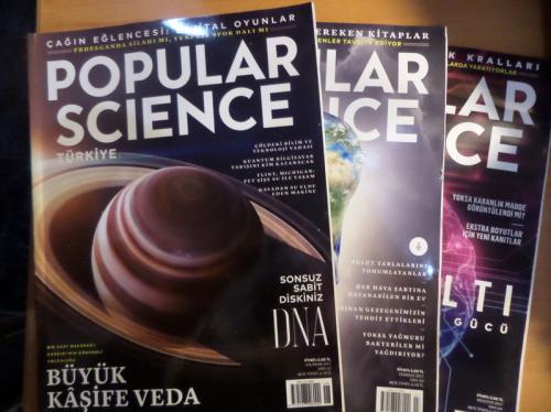 Popular Science 2017 / 62-63-64 (3 Dergi)