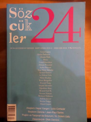 Sözcükler İki Aylık Edebiyat Dergisi 2010 / 24