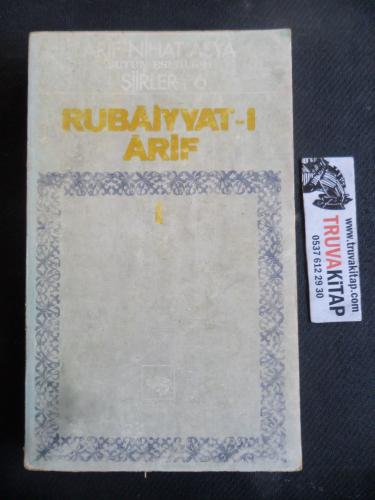 Rubaiyyat-ı Arif I