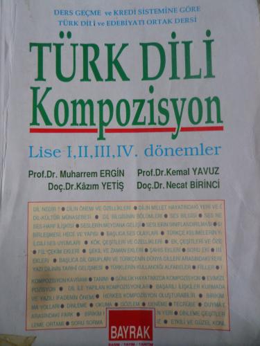 Türk Dili Kompozisyon ( Lise I-IV Dönemler) Muharrem Ergin