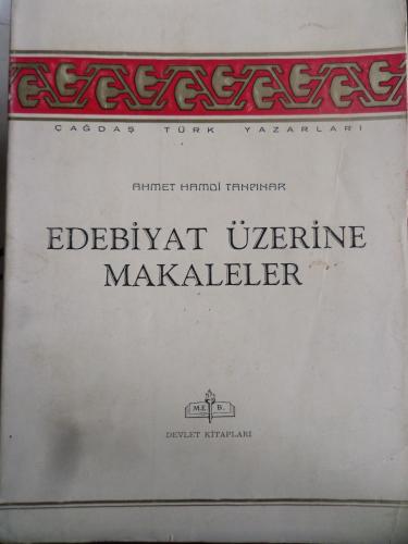 Edebiyat Üzerine Makaleler Ahmet Hamdi Tanpınar