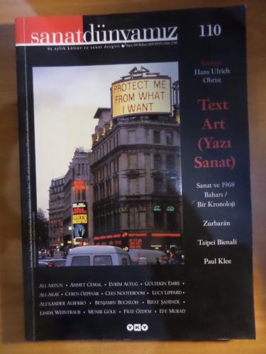 Sanat Dünyamız 2009 / 110 - Text Art (Yazı Sanat)