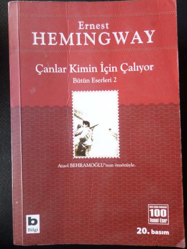 Çanlar Kimin İçin Çalıyor Ernest Hemingway