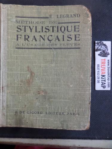 Methode De Stylistique Française