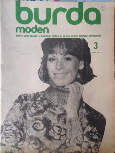 Burda Moden Eki 1976 / 3