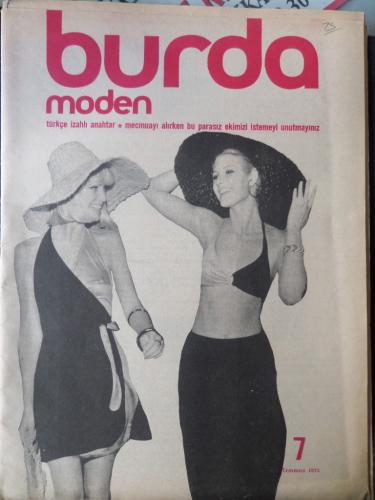 Burda Moden Eki 1975 / 7