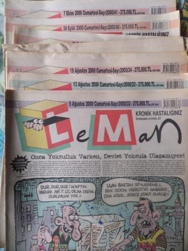 Leman 2000 / Sayı: 456-457-458-459-460-461-462-463-464-465 (10 Adet)