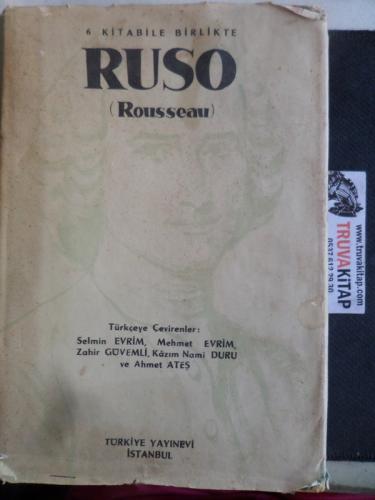 6 Kitabile Birlikte Rousseau (Ruso) Rousseau