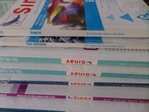 YGS - LYS Okula Yardımcı Sınavlara Hazırlık Kitapları / 7 Adet