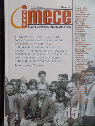 Yeniden İmece Dergisi 2007 / 15