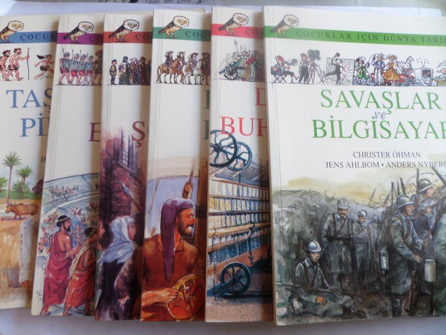 Christer Öhman, Jens Ahlbom, Anders Nyberg "Taş Baltalar & Piramitler - Çocuklar İçin Dünya Tarihi Ansiklopedisi (Cilt.1)" PDF